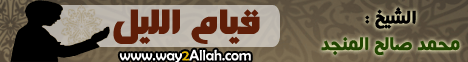 قيام الليل ( 10/10/2013 ) ايام معلومات لـالشيخ محمد صالح المنجد - موقع الطريق إلى الله